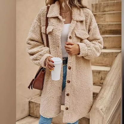 Mila | Fleece dames jas