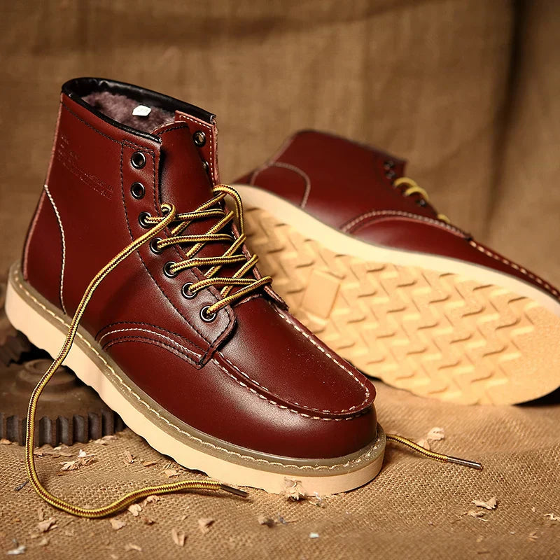Ruben | Retro Leren Schoenen