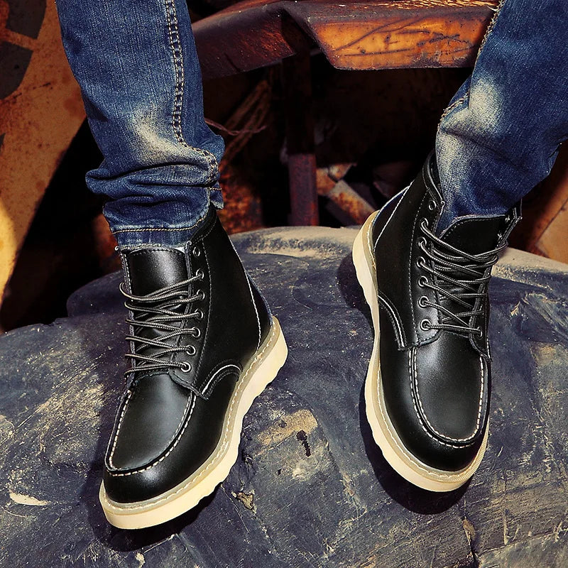 Ruben | Retro Leren Schoenen