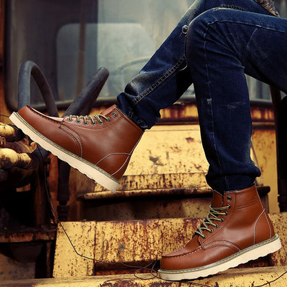 Ruben | Retro Leren Schoenen