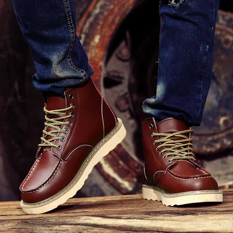 Ruben | Retro Leren Schoenen
