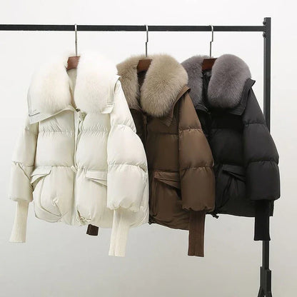 Valerie | Elegante Winterjas met Bondkraag