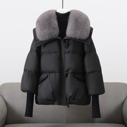 Valerie | Elegante Winterjas met Bondkraag