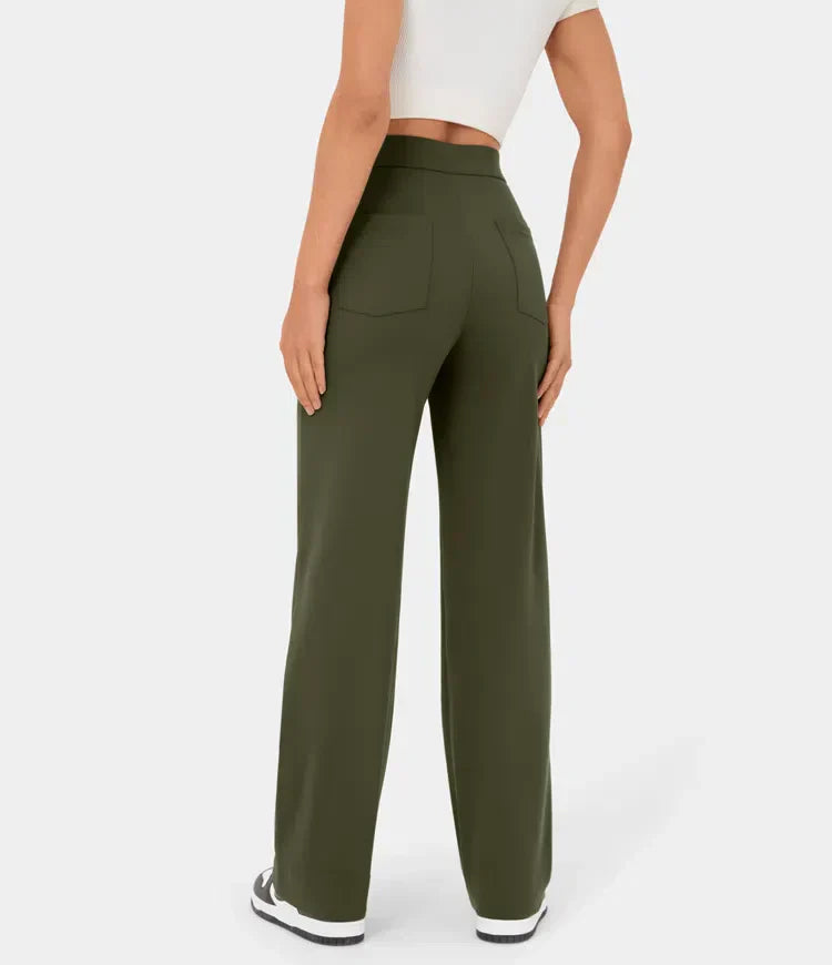 Lena | Hoge Taille Casual Broek