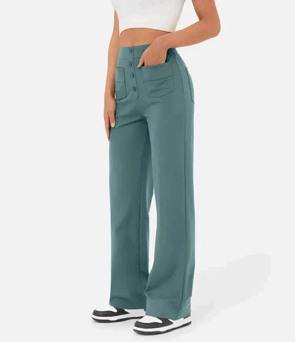 Lena | Hoge Taille Casual Broek