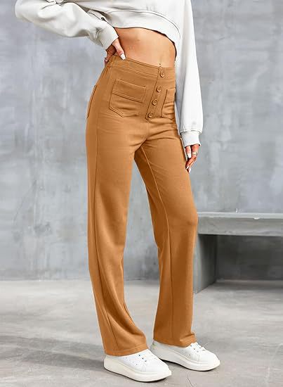 Lena | Hoge Taille Casual Broek