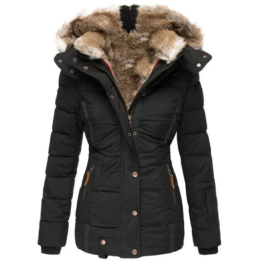 Annelie |  Warme bontgevoerde winterjas