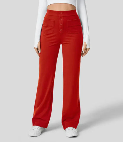Lena | Hoge Taille Casual Broek