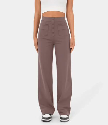Lena | Hoge Taille Casual Broek