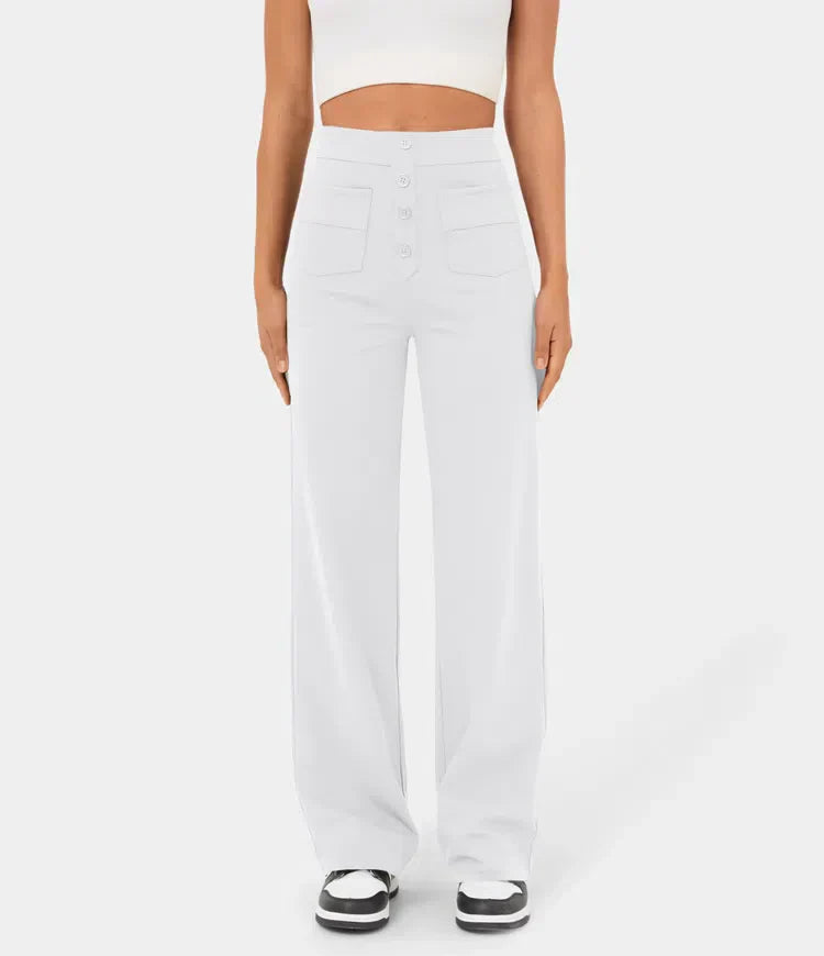 Lena | Hoge Taille Casual Broek